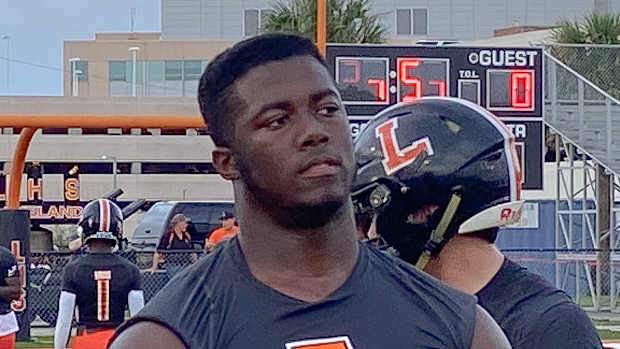 Gabe Dindy, Defensive Line, Lakeland (Fla.) High School - versus Clearwater